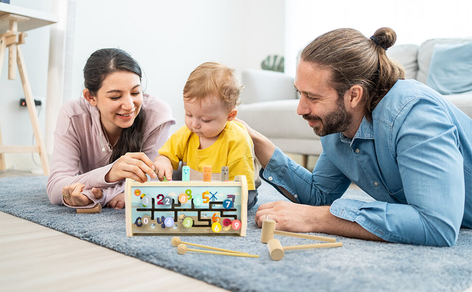 DreamBabies™ | 3 in 1 Montessori Wooden Educational Toy