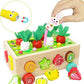 DreamBabies™ | Montessori Carrot Farm Wooden Toy