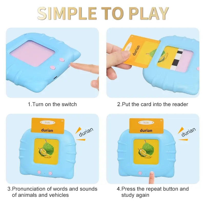 DreamBabies™ | Montessori Talking Flash Cards