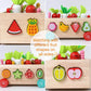 DreamBabies™ | Montessori Carrot Farm Wooden Toy